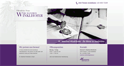 Desktop Screenshot of notar-winklhofer.at