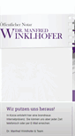 Mobile Screenshot of notar-winklhofer.at